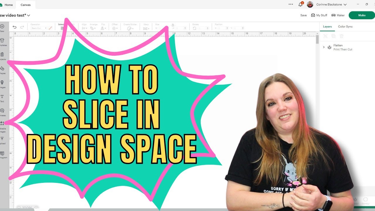 Using slice in Cricut Design Space - Why won't slice work?