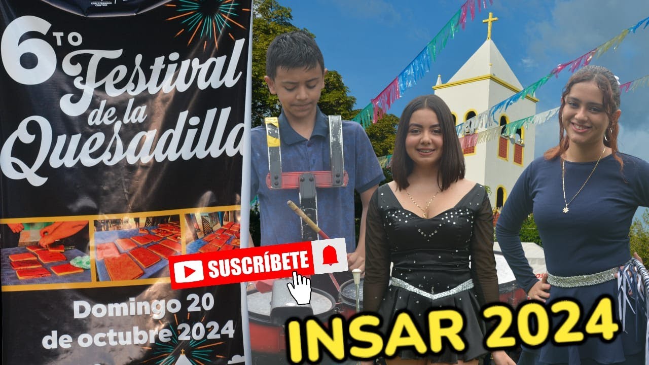 Presentación del INSAR en el Sexto Festival de La Quesadilla #elsalvador #tradiciones