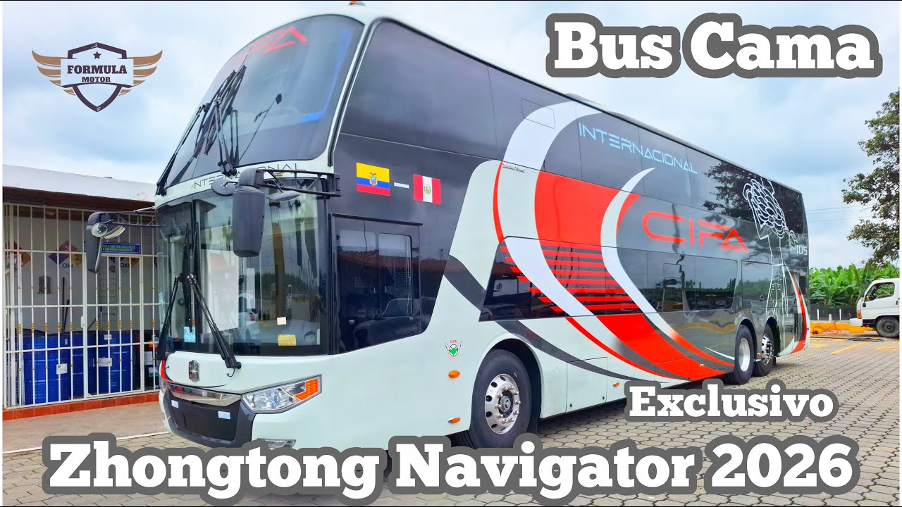 CONOCE LOS NUEVOS BUSES DE CIFA INTERNACIONAL - TURISMO ECUADOR Y PERU