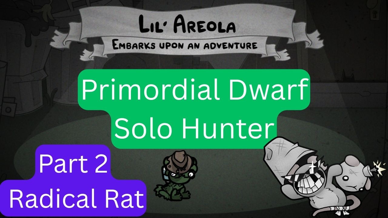 Solo Hunter Vs Radical Rat (Primordial Dwarf Run)