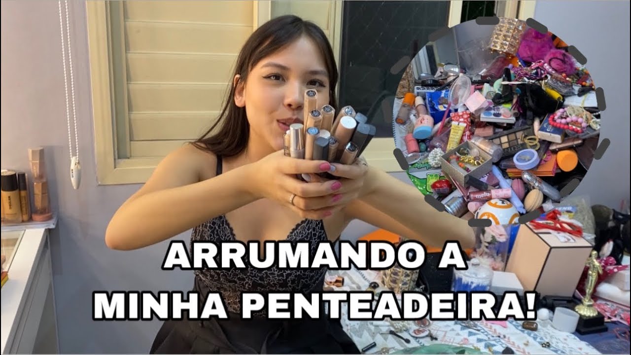FINALMENTE ARRUMEI A MINHA PENTEADEIRA!!