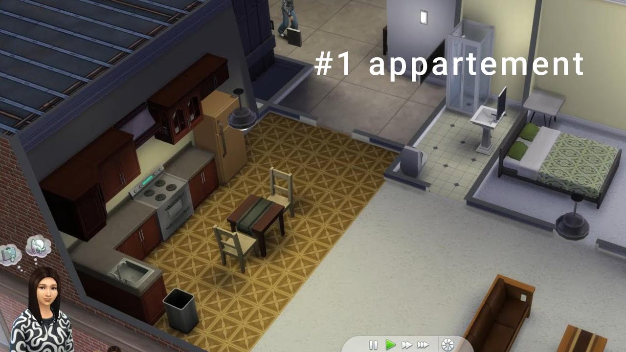 #1 On rénove un appartement #Sims4