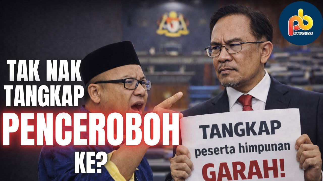 PMX nak tangkap peserta² himpunan GARAH? Penjenayah curi tanah tu PMX taknak tangkap ke?