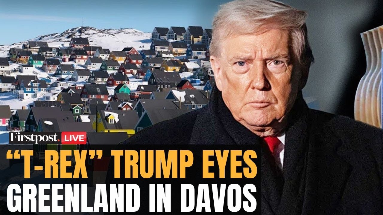 LIVE: Trump Visits World Economic Forum At Davos As Greenland Threat Looms Over Europe | Firstpost