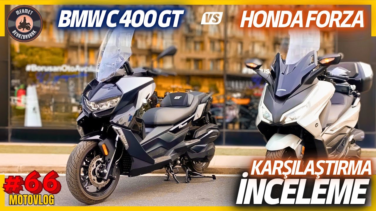 BMW C 400 GT Detaylı İncelemesi ve Test Sürüşü: Forza 250 ile Kıyası