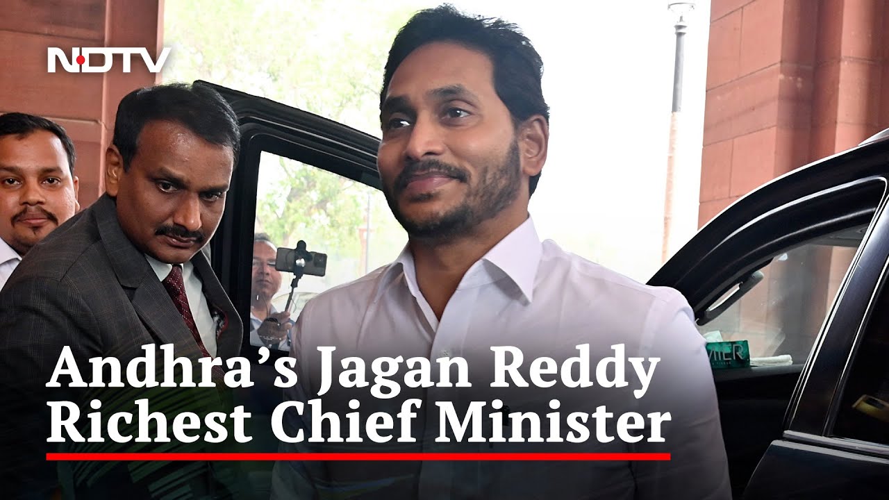 Jagan Reddy Richest Chief Minister, Mamata Banerjee Poorest: Report