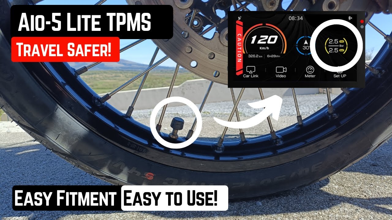 Обзор и установка системы TPMS Aio-5 lite — насколько она хороша?