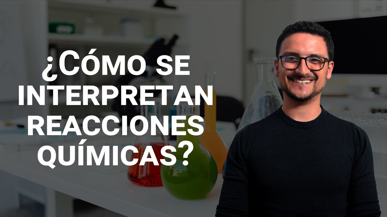 ¿Cómo se interpretan reacciones y ecuaciones químicas?  #quimica #educación #chemistry  #science