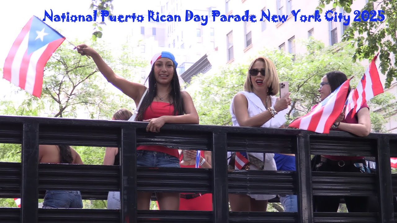 National Puerto Rican Day Parade New York City 2025  Part 1 of 3