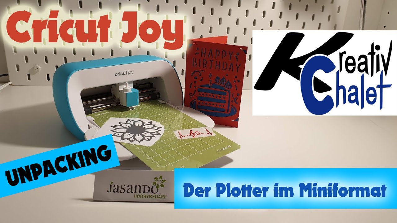 Schneideplotter im Miniformat: Cricut Joy Unpacking