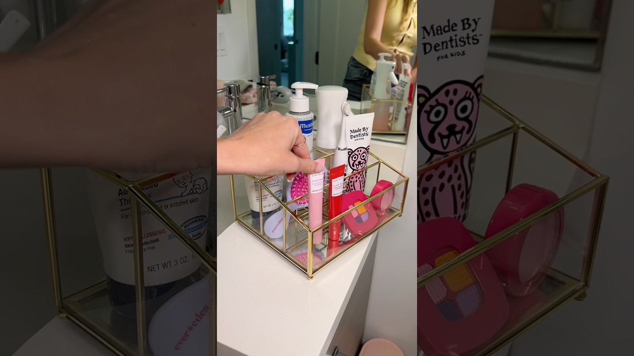 Restocking and decorating my daughter&rsquo;s bathroom!