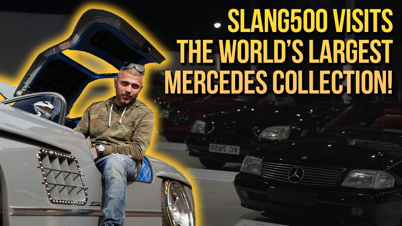 Slang500 Visits The World's Largest Mercedes Collection!