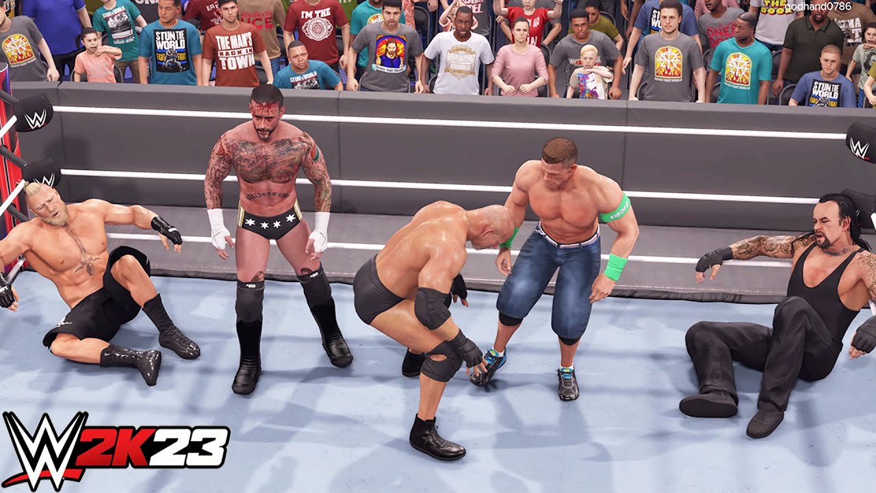 Can Cm Punk Win a WWE Royal Rumble From #1 Entrance? - WWE 2K23 - PS5 [4K]