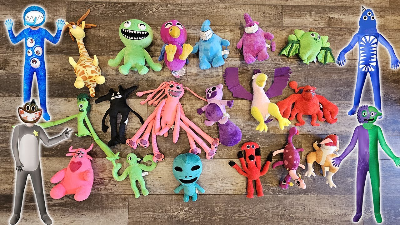 Unboxing New Garten of Banban Plush, Toys & Costumes + Skibidi Toilet!