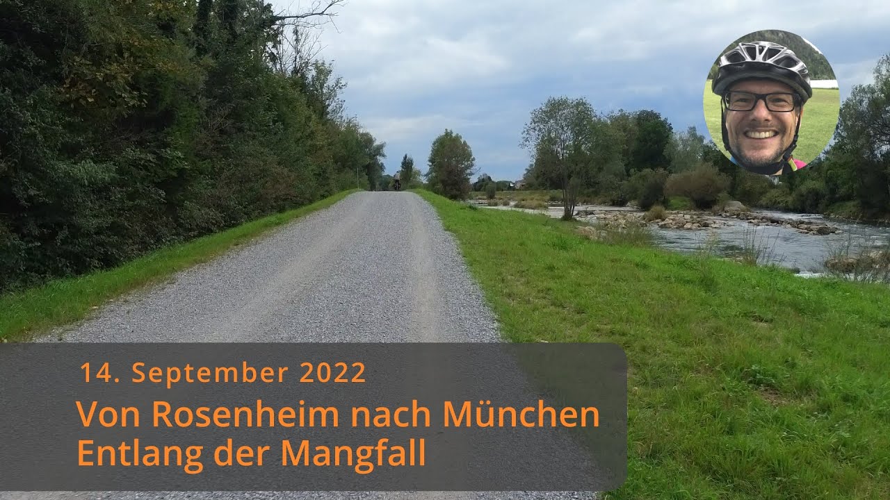 Gravelbike-Tour entlang der Mangfall - Von Rosenheim nach München