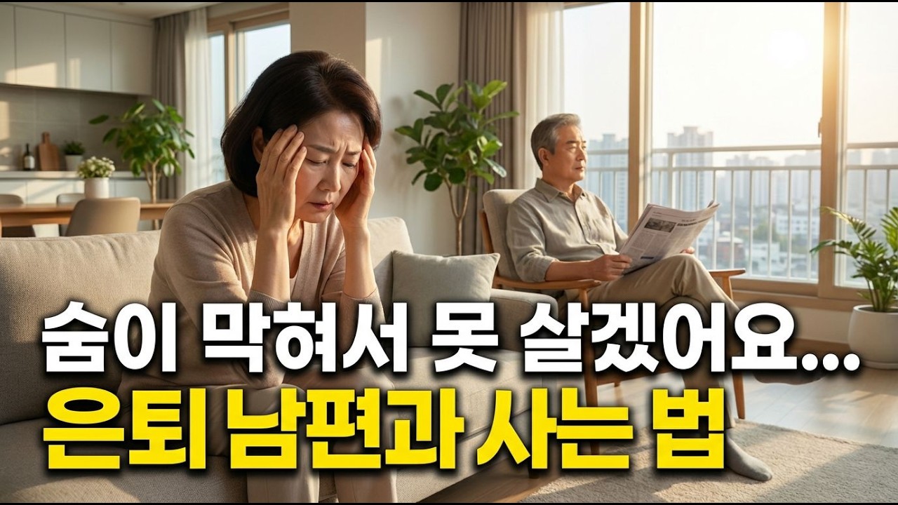 은퇴 후 낯선 배우자와의 동거 #심리학 #관계 심리 #시니어 #은퇴