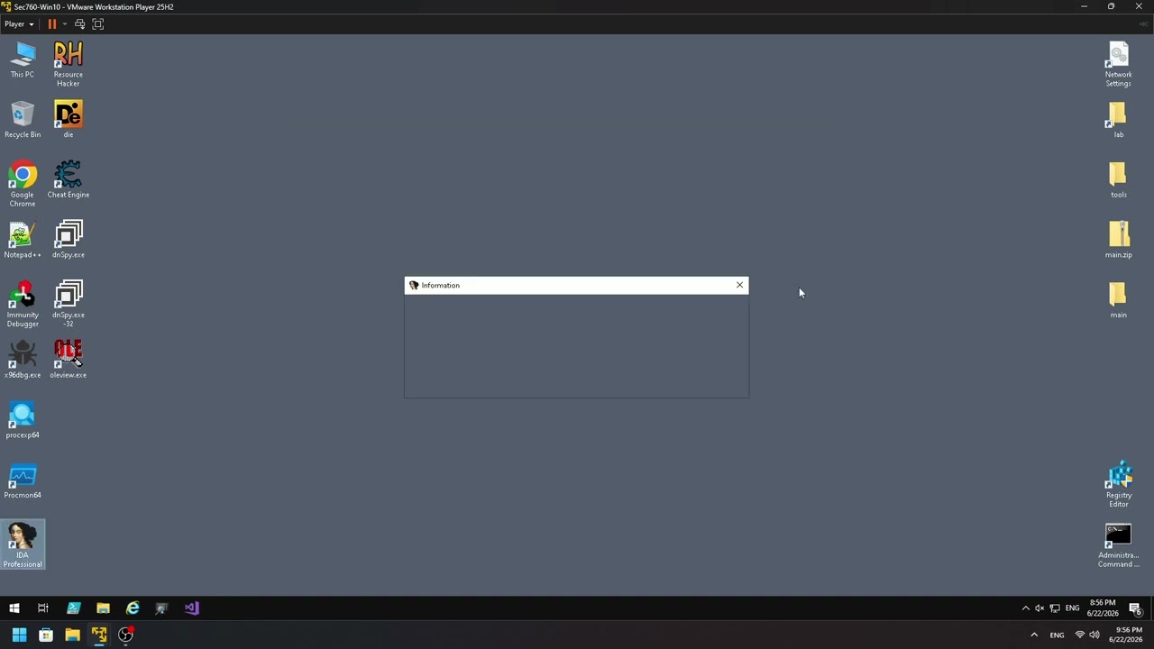 Attach Remote Debugger IDA & GDB | SEC-760 Lab