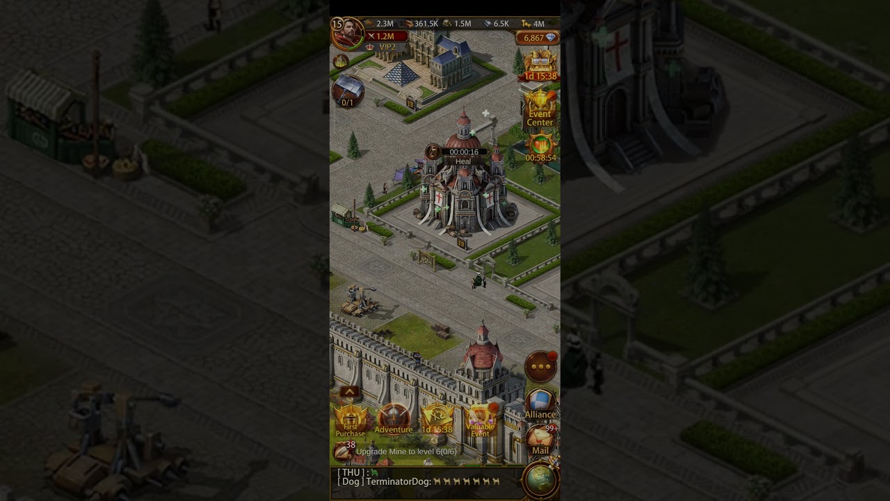Evony kingdom attack subordinate city
