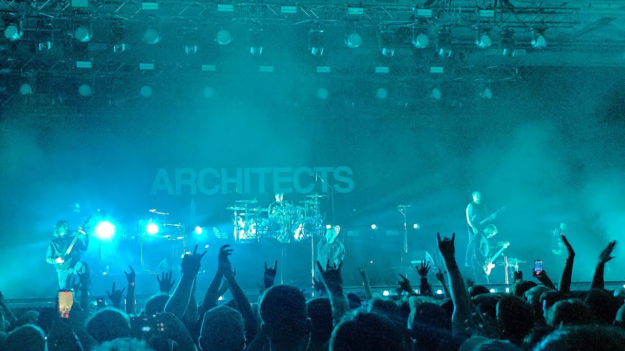Architects - Whiplash Live at Annexet, Stockholm, Sweden. 16/1-26