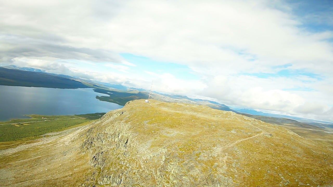 Kilpisjärvi, Saana drone FPV
