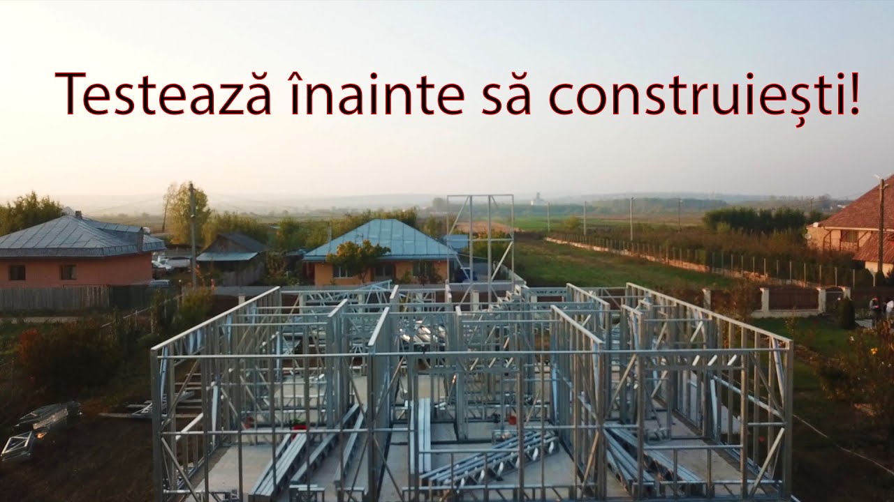 Casa pe structura metalica. Cat m-a costat placatul structurii pe exterior si termosistemul? Ziua 2.