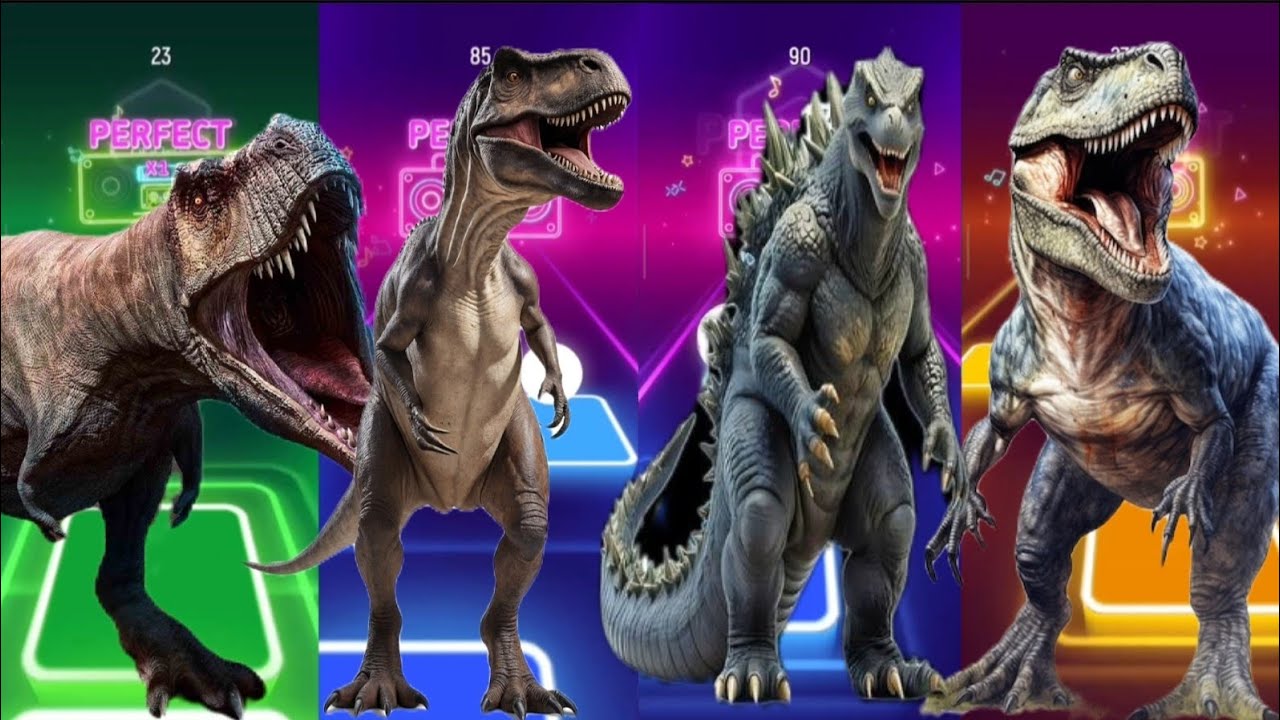 T-Rex Evolution Battle 🦖 | Dinosaur Power Levels