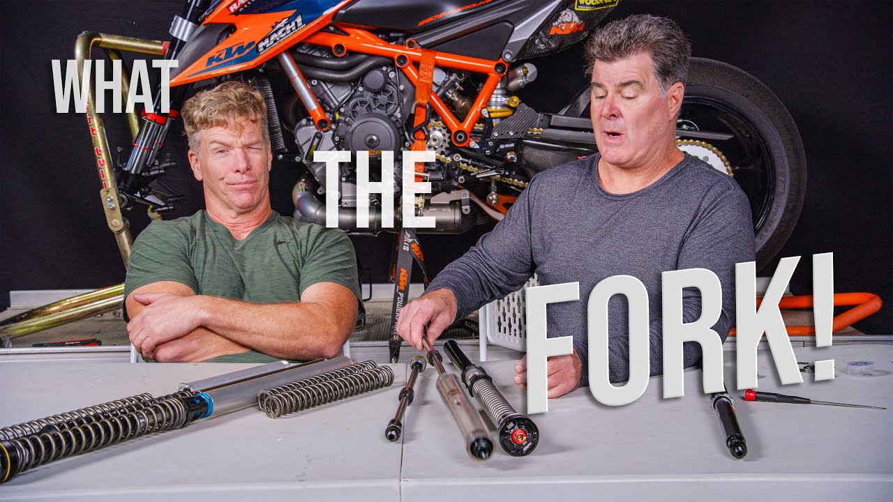 Motorcycle Forks & Cartridges - Explained