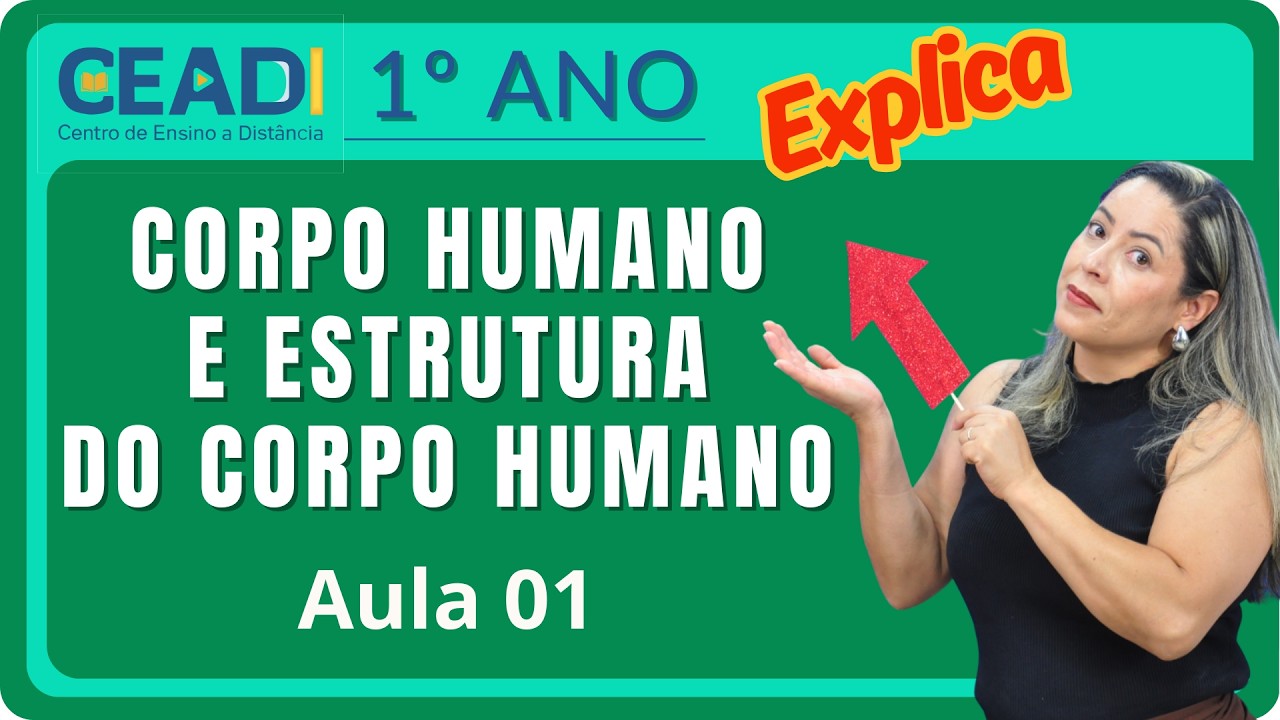 CEADI EXPLICA | 1º ano | Ciências | Ciclo da vida e o corpo humano | Aula 01 | Prof.ª Anapaula L.