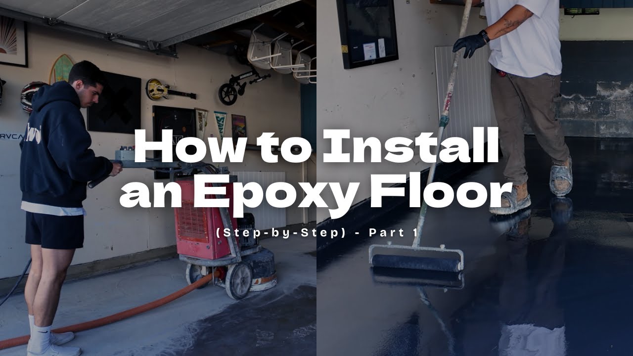 How to Install a Metallic Epoxy Floor (Step-by-Step) - Part 1