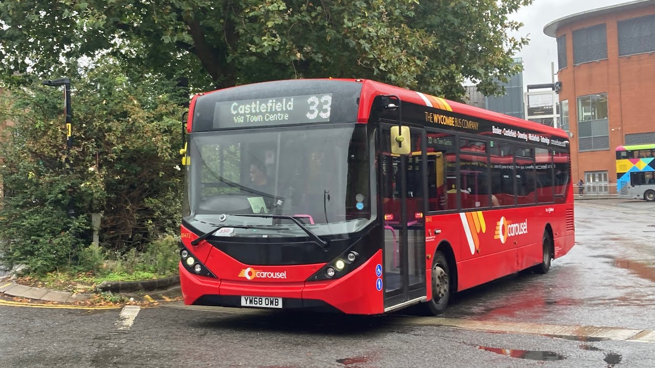 Buses in High Wycombe October 2024