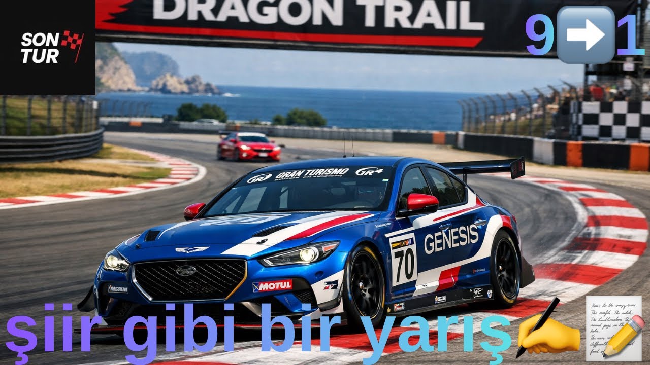ŞİİR GİBİ BİR YARIŞ✍️📝 | Genesis g70 gt4 | Gran Turismo7