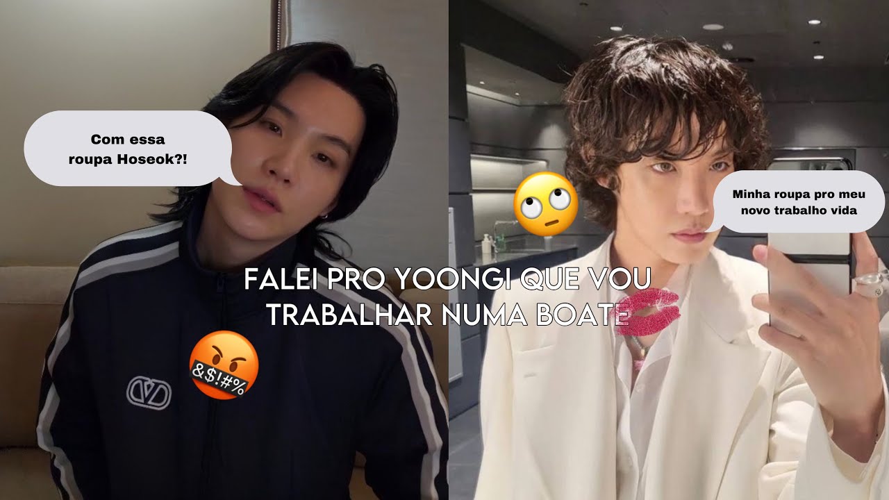 TROLLAGEM YOONSEOK | FALEI PRO YOONGI QUE VOU TRABALHAR NUMA BOATE