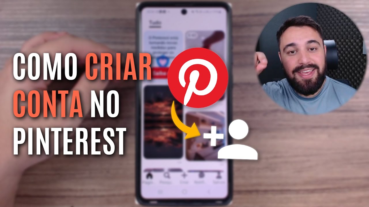 COMO CRIAR UMA CONTA NO PINTEREST