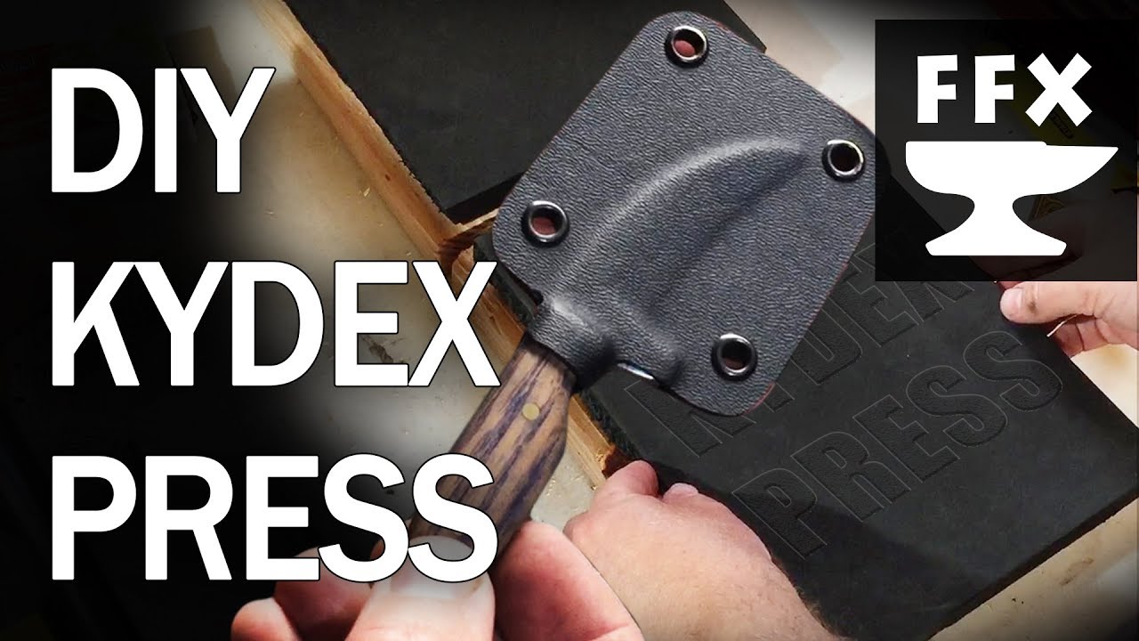 How to make a kydex press and a knife sheath (for about $20)