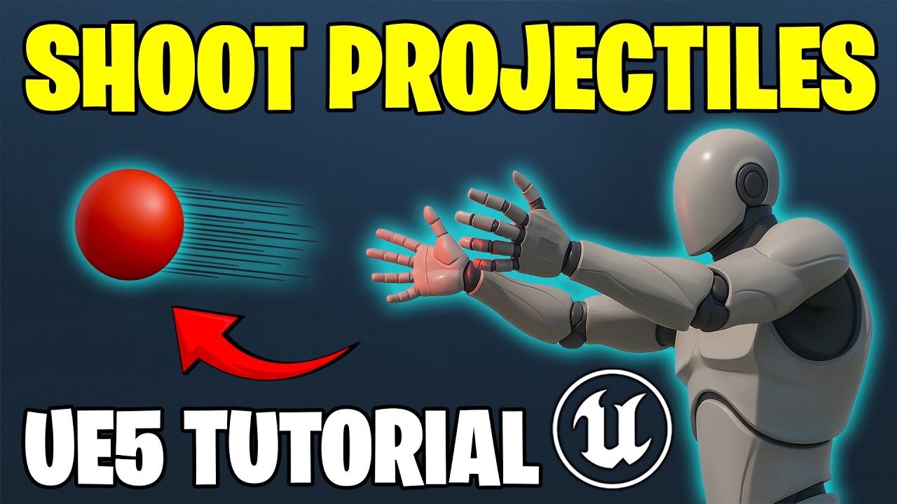 How To Shoot Projectiles in Unreal Engine 5 &ndash; Easy Beginner Tutorial