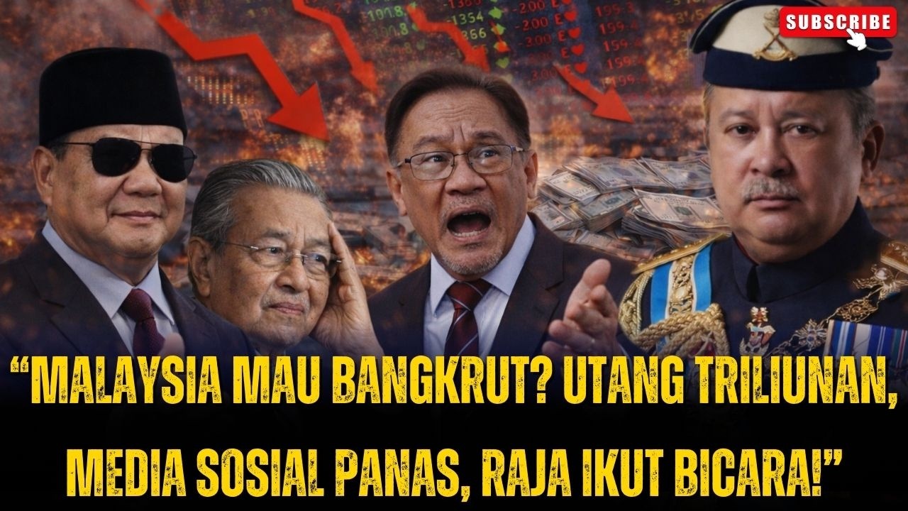 “UTANG MALAYSIA MELEDAK! Raja Sampai Angkat Bicara — Negara Sedang Tak Baik-Baik Saja?”