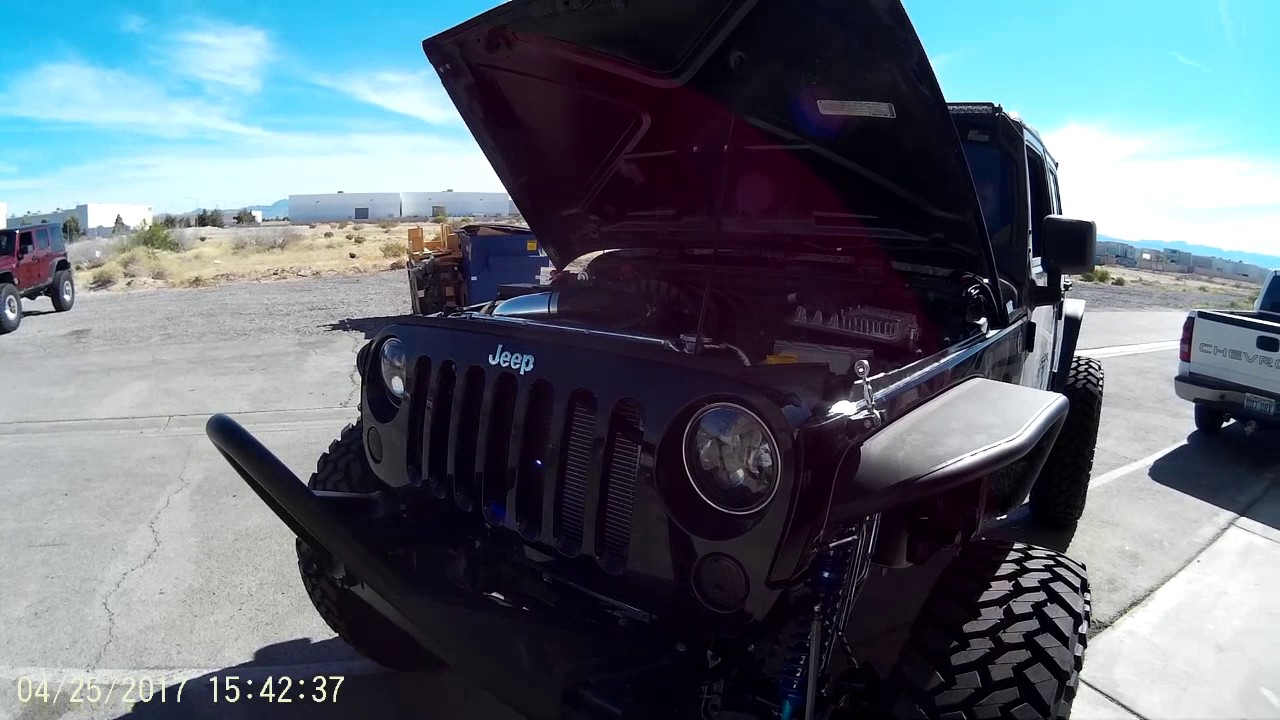 Jeep Wrangler LT 6.2 V8 EVO Double Throw Down with POWER:)