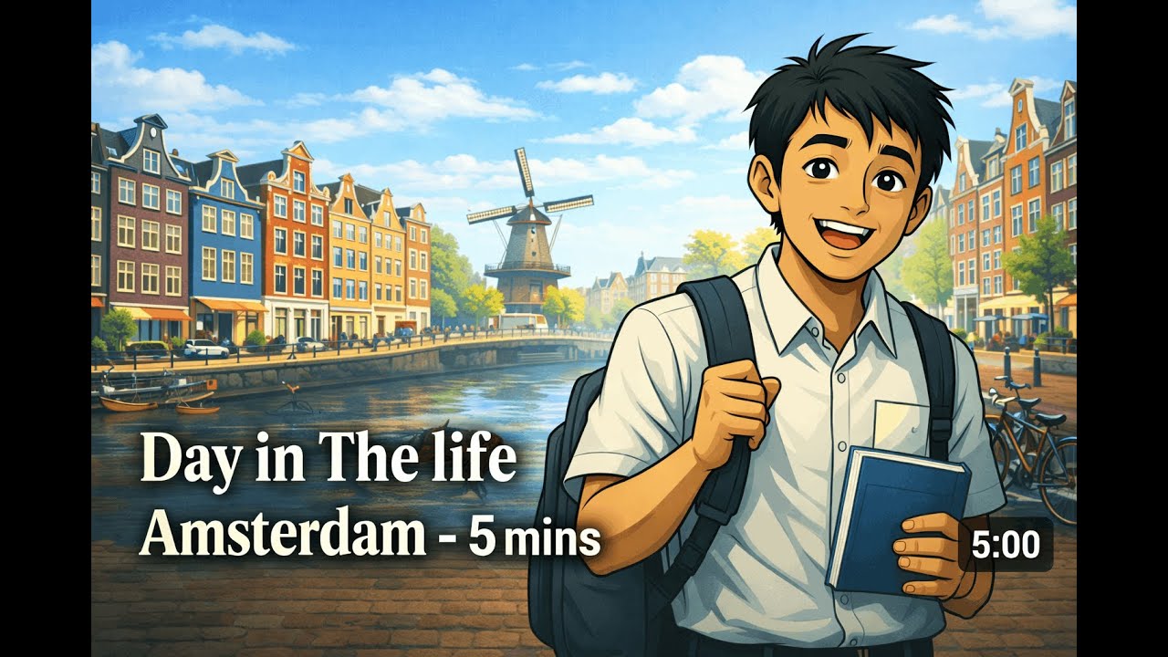 A Day In Amsterdam - 5 min