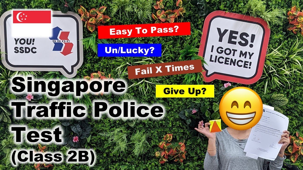 Traffic Police Test For Motorcycle