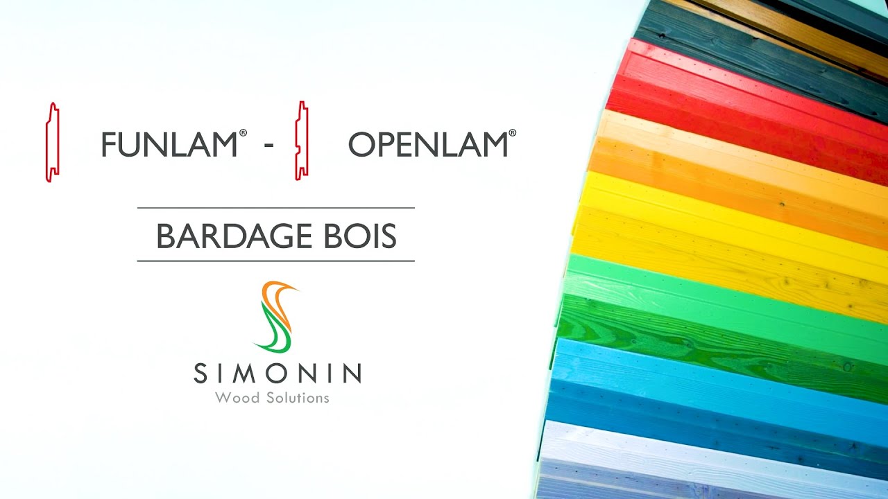 Funlam&reg; Openlam&reg;  Le bardage bois Simonin