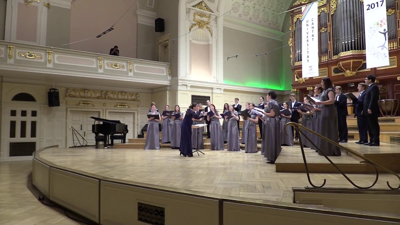 Moscow Institute of Physics and Technology Chamber Choir, Russia - UNIVERSITAS CANTAT 2017
