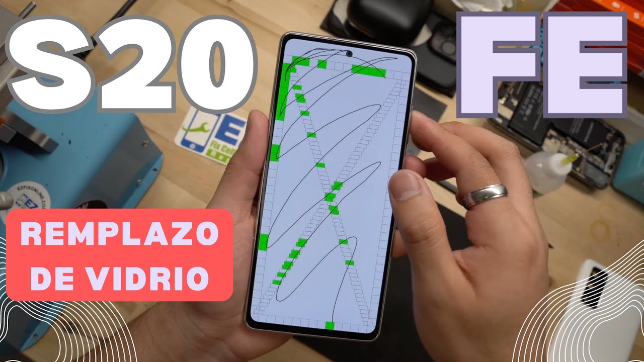 Samsung S20 FE cambio de vidrio de enfrente 😍
