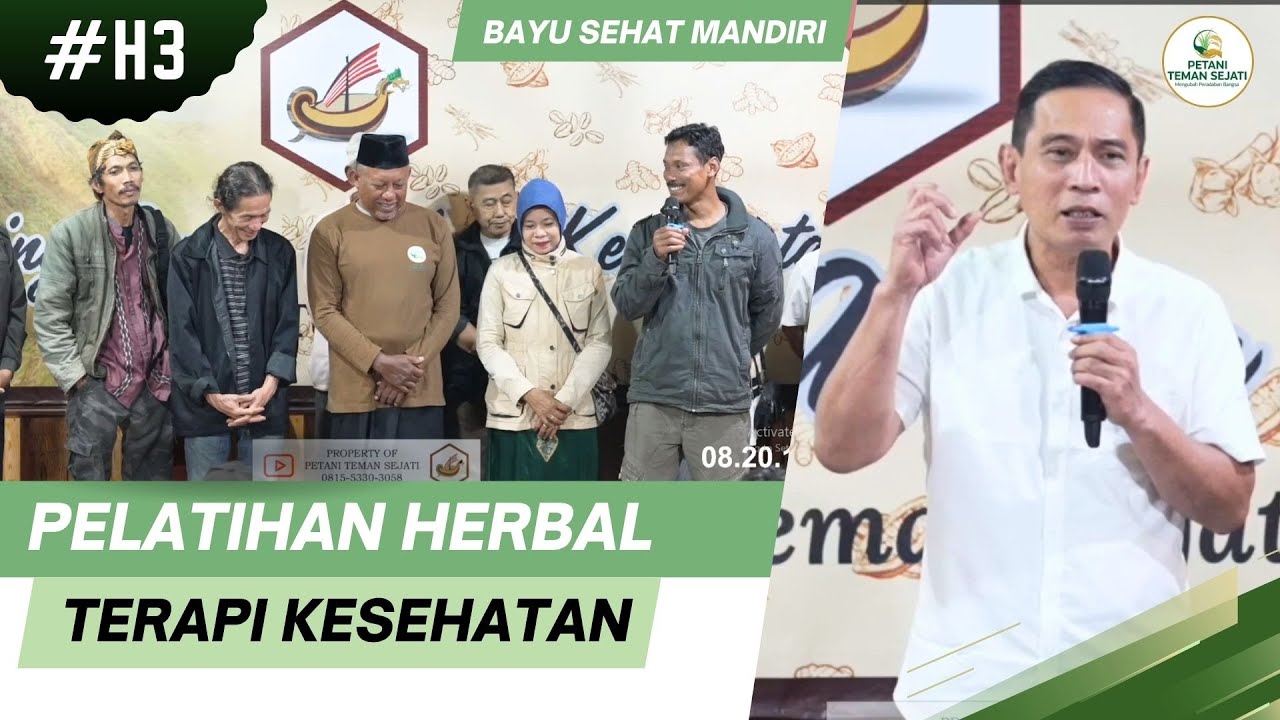Peserta Pelatihan Herbal Angkatan H3 Magelang