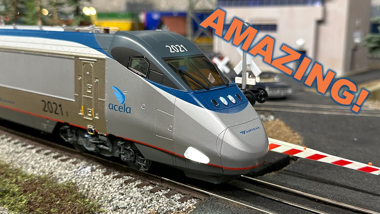 The New Lionel Amtrak Acela is the Most Complex Train Set Ever Made!