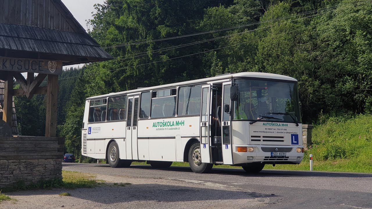 Karosa C 935.1034 Récreo 5Z3 8378, Renault MIHR + Praga 5P 115 | Karosák za volantem | Autoškola M&H