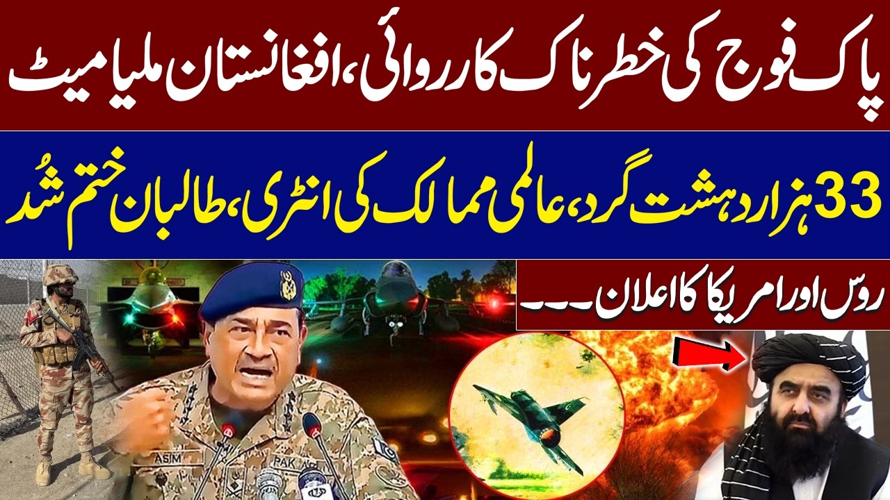 Operation Ghazab Lil Haqq: Pak-Afghan War | Pakistan Army’s Fierce Strike in Afghanistan | Talk Show