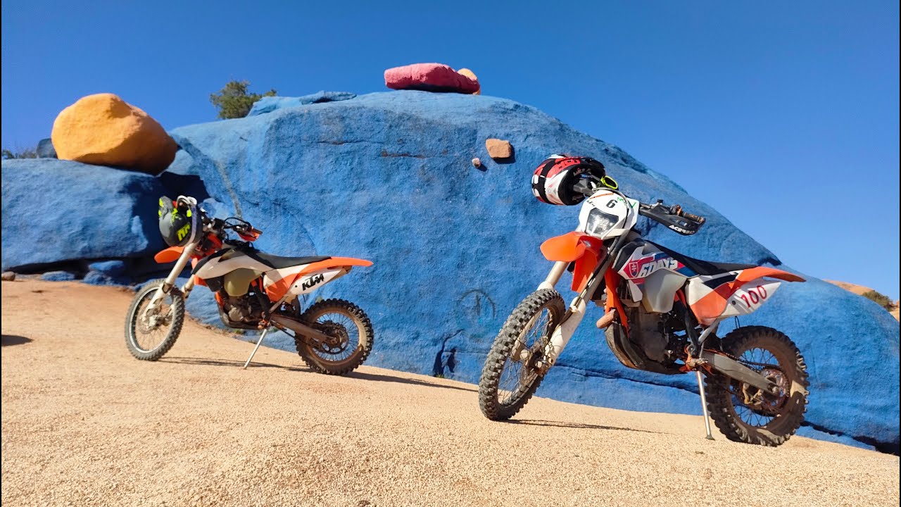2023 Raid Enduro Sud Maroc en 450 KTM #moto # Maroc #KTM