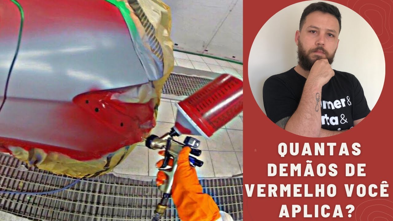 NÃO PULE ESSE VÍDEO! Como pintar meu carro  Como pintar carro vermelho   Dicas de pintura automotiva