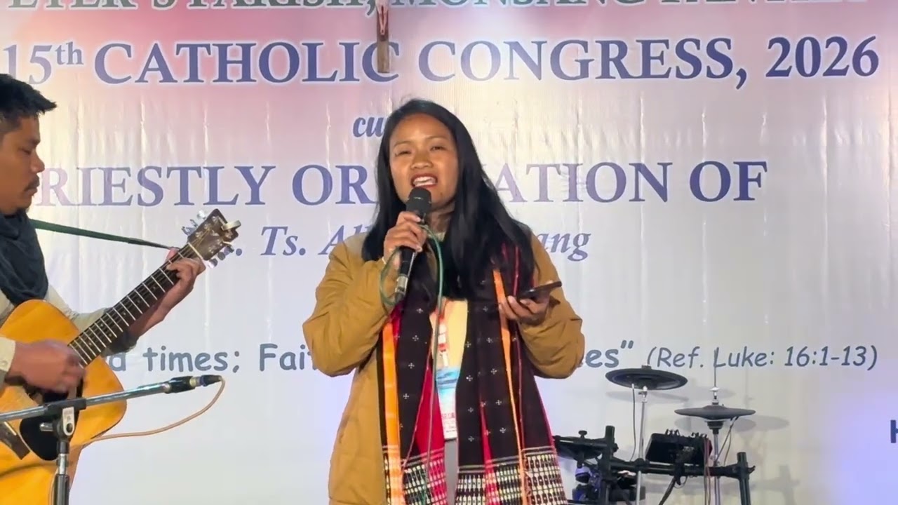 Solo song performed by; HCCC(Holy Cross Catholic Church Monsang Pantha