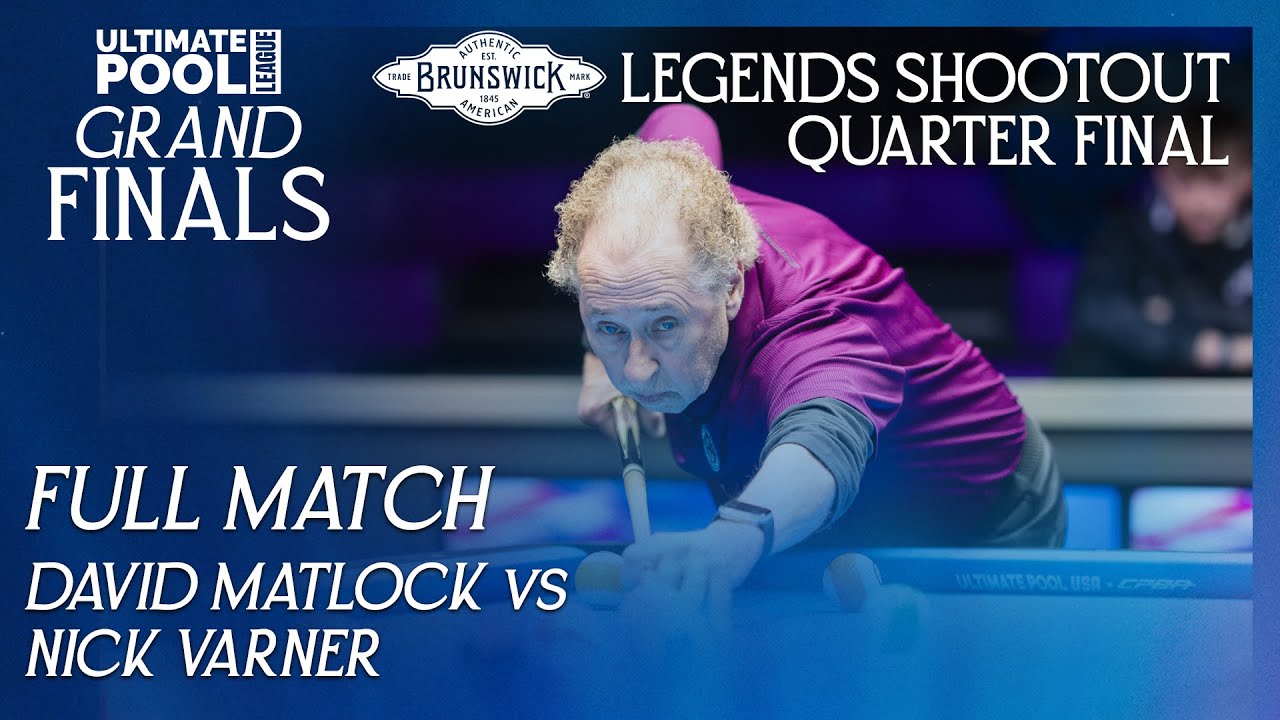 Дэвид Мэтлок против Ника Варнера | Четвертьфинал | Brunswick Legends Shootout